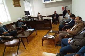 دیدار مدیر کل دامپزشکی استان خراسان رضوی با همکاران شبکه دامپزشکی شهرستان چناران به جهت معارفه رئیس 